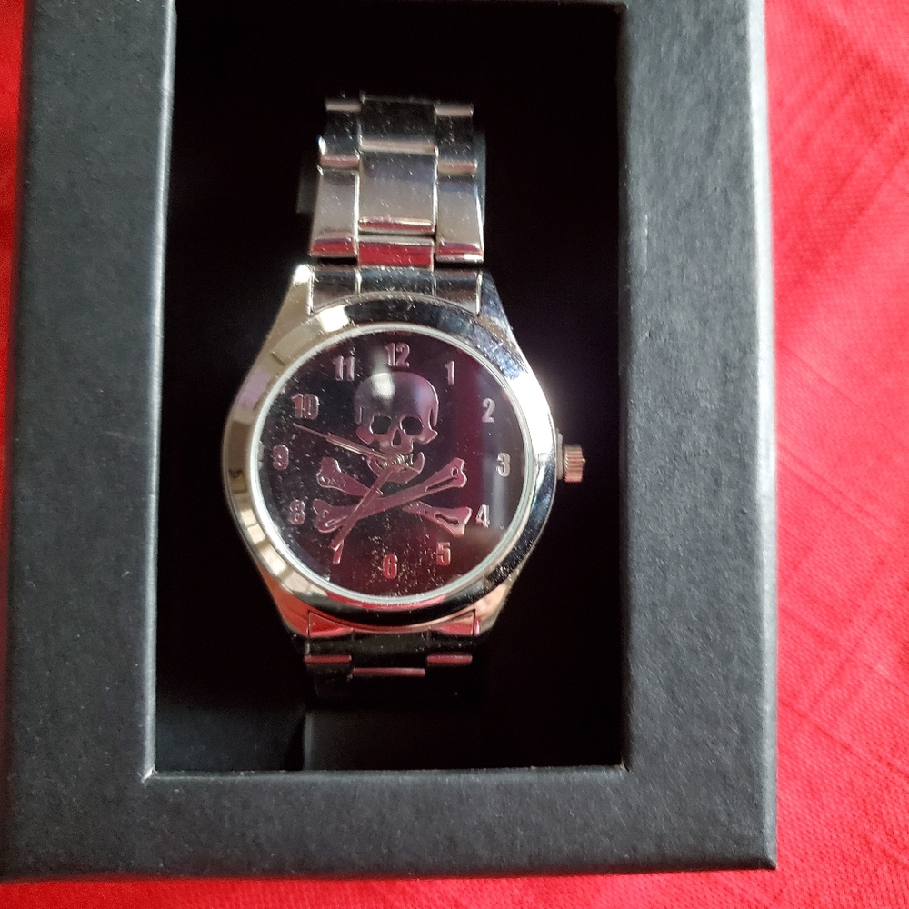 Stainless steel watch